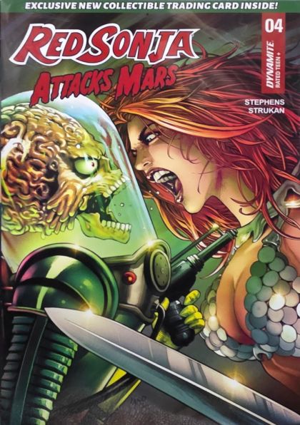 Red Sonja Attacks Mars #4C Greg Land Variant