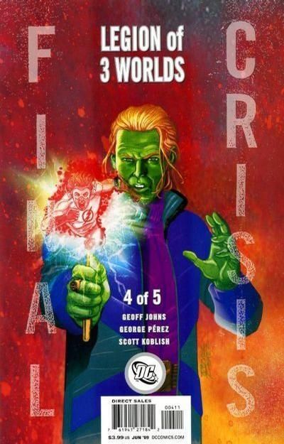 Final Crisis: Legion of Three Worlds #4A Character Cover