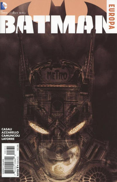 Batman: Europa #3C Sketch Variant