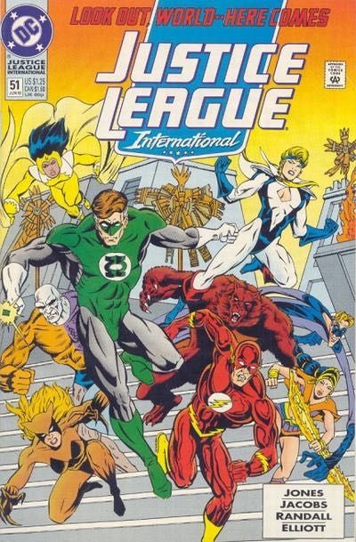 Justice League Europe / International #51A Direct Edition