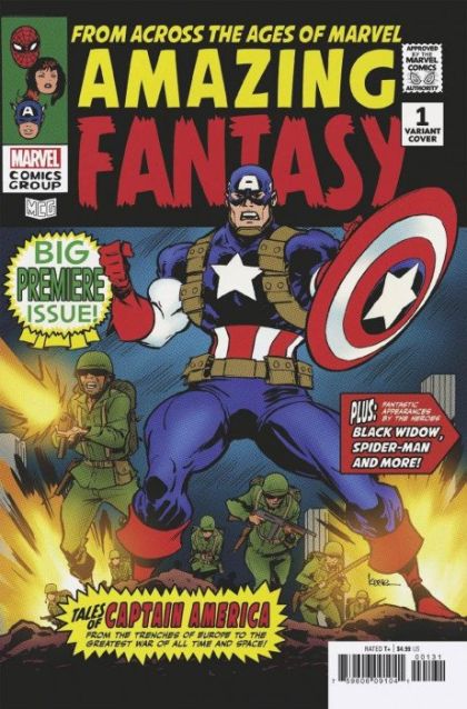 Amazing Fantasy, Vol. 3 #1C Variant Kaare Andrews Cover