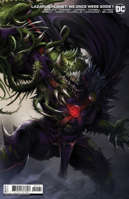 Lazarus Planet: We Once Were Gods #1D Francesco Mattina Variant