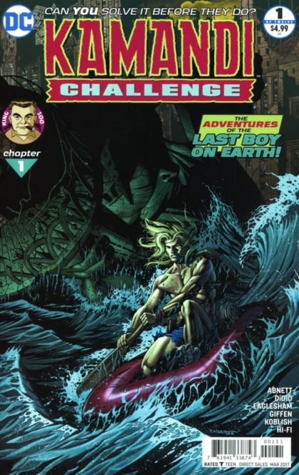 The Kamandi Challenge #1C Variant Dale Eaglesham Cover