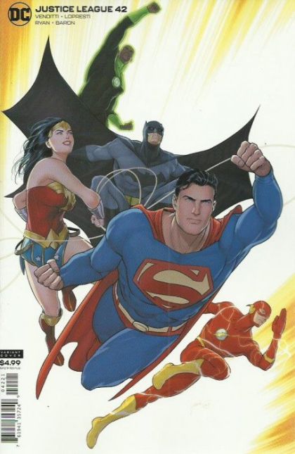Justice League, Vol. 3 #42B Mikel Janín Variant
