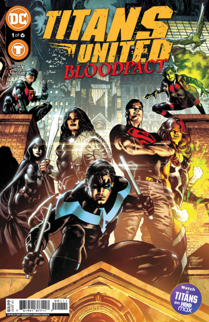 Titans United: Bloodpact #1A Regular Eddy Barrows & Marcelo Maiolo Cover