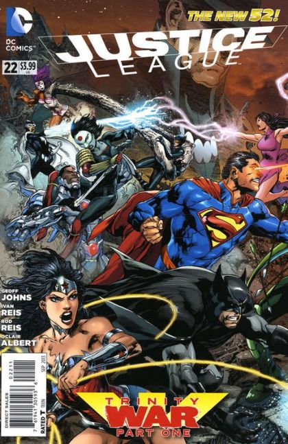 Justice League, Vol. 1 #22A Ivan Reis Regular Cover