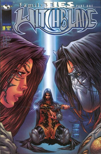 Witchblade, Vol. 1 #18B Michael Turner "Trio" Cover