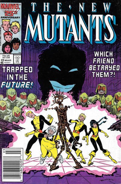 New Mutants, Vol. 1 #49B Newsstand Edition