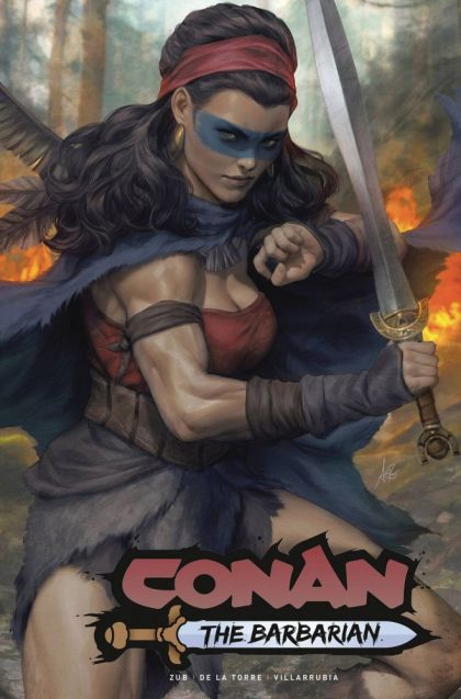 Conan the Barbarian (Titan Comics) #1O SDCC Exclusive Artgerm Foil Variant