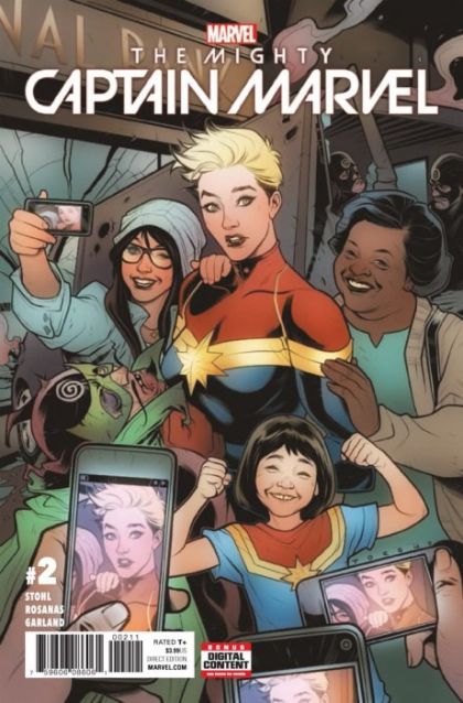 The Mighty Captain Marvel #2A Regular Elizabeth Torque Cover
