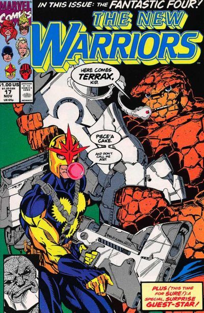 The New Warriors, Vol. 1 #17A Direct Edition