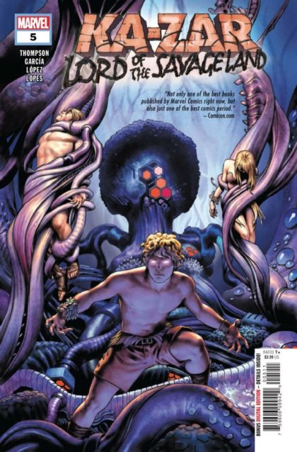 Ka-Zar: Lord of the Savage Land #5A Regular Jesus Saiz Cover