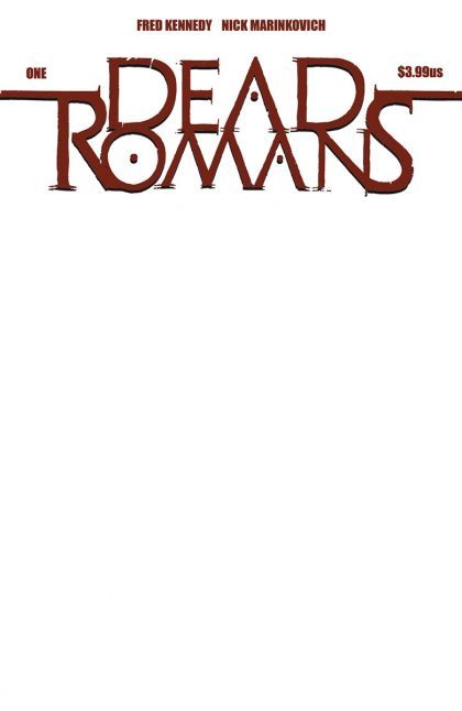 Dead Romans #1F Blank Sketch Cover