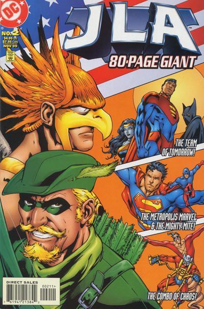 JLA 80-Page Giant #2A Bryan Hitch Regular