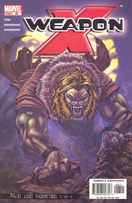 Weapon X, Vol. 2 #26A Direct Edition