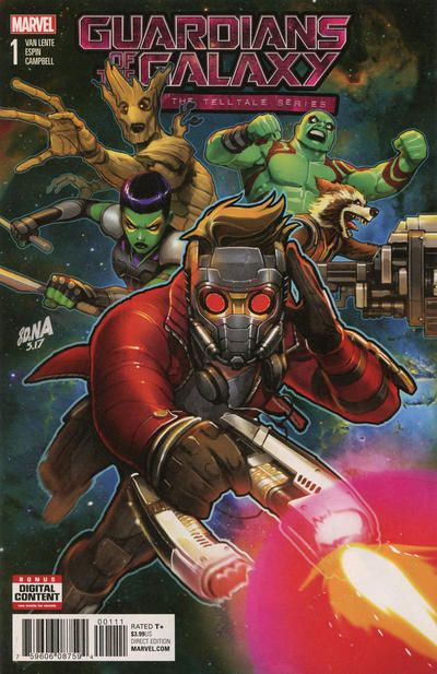 Guardians of the Galaxy - Telltale Series #1A Regular David Nakayama Cover