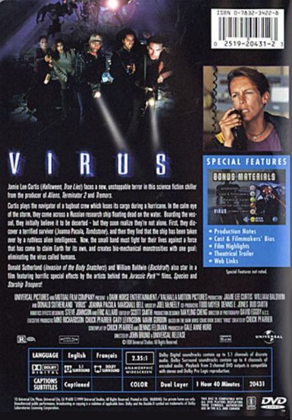 Virus (1999) - DVD