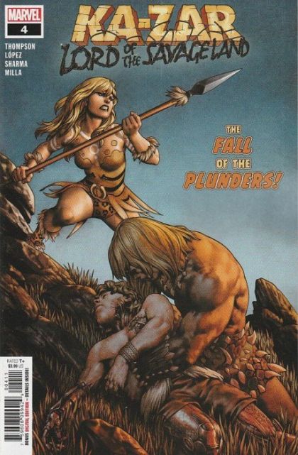 Ka-Zar: Lord of the Savage Land #4A Regular Jesus Saiz Cover