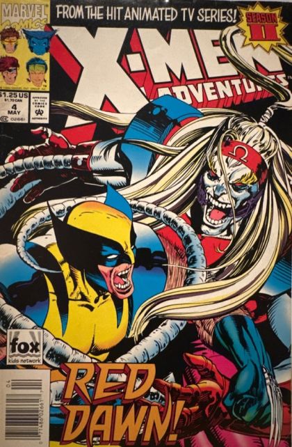 X-Men Adventures, Vol. 2 #4B Newsstand Edition
