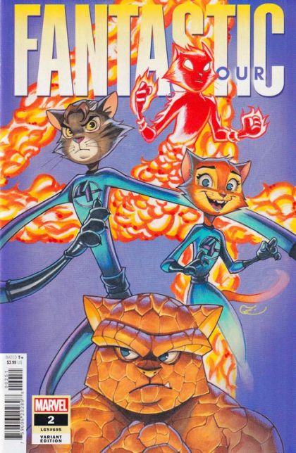 Fantastic Four, Vol. 7 #2E Chrissie Zullo Cat Variant