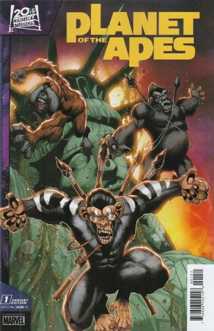 Planet of the Apes, Vol. 2 (Marvel Comics) #1E Logan Lubera Variant