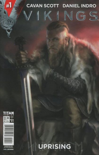Vikings: Uprising #1E Variant Josh Burns Cover