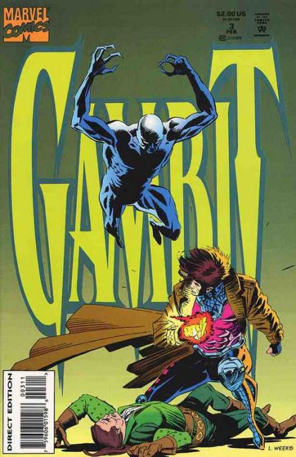 Gambit, Vol. 1 #3A Direct Edition