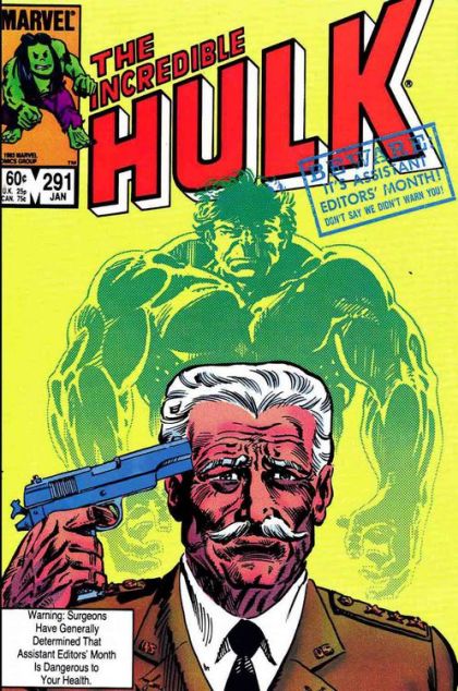 The Incredible Hulk, Vol. 1 #291A Direct Edition