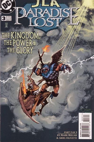 JLA: Paradise Lost #3 Direct Edition