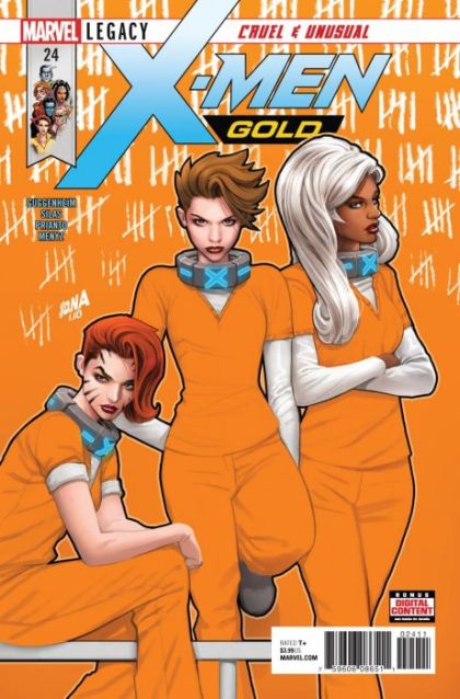 X-Men: Gold, Vol. 2 #24 David Nakayama Regular