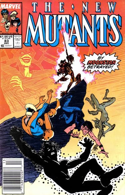New Mutants, Vol. 1 #83B Newsstand Edition