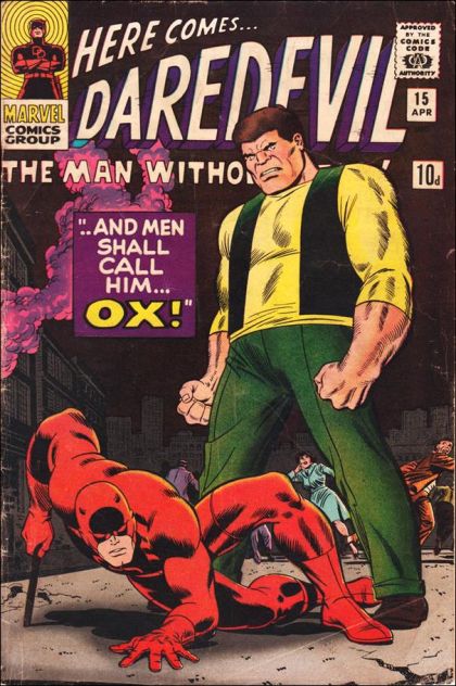 Daredevil, Vol. 1 #15B UK Price Variant