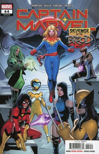 Captain Marvel, Vol. 11 #44A Juan Frigeri Regular
