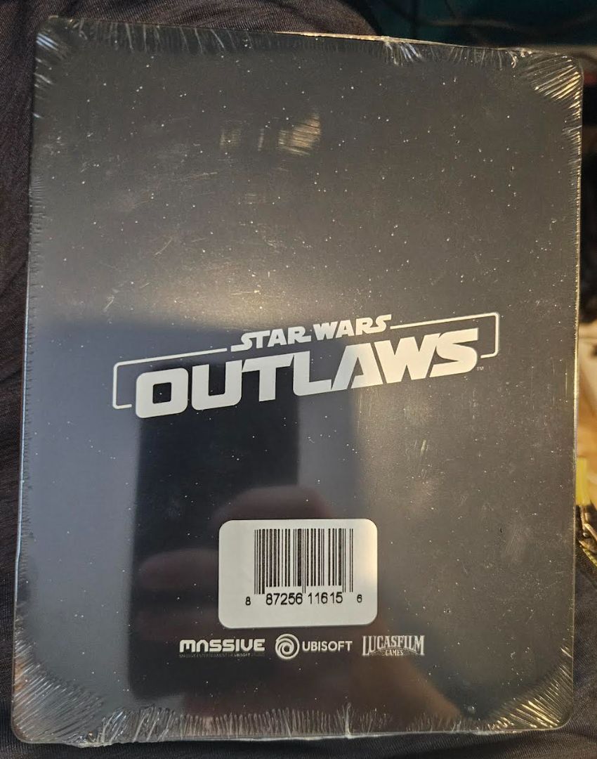 Star Wars Outlaws Steelbook Case, Sealed Mint, No Game