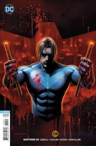 Nightwing, Vol. 4 #58B Variant Tyler Kirkham Cover