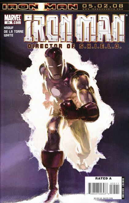 Iron Man, Vol. 4 #25A Direct Edition