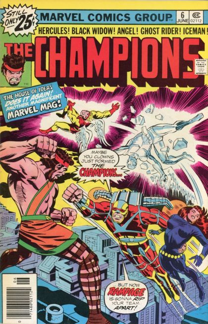 Champions, Vol. 1 (Marvel) #6A Newsstand Edition