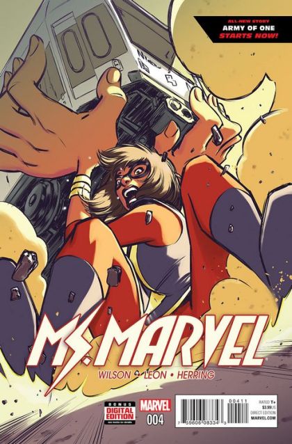 Ms. Marvel, Vol. 4 #4A David Lopez Regular Cover