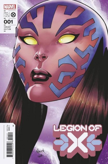 Legion of X #1E Todd Nauck Headshot Cover