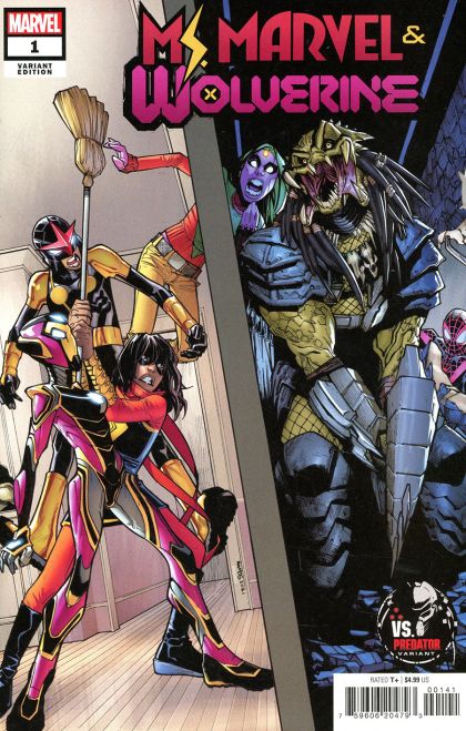 Ms. Marvel & Wolverine #1D Humberto Ramos Predator Variant