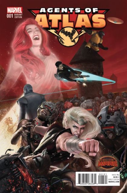 Secret Wars: Agents Of Atlas #1B Variant Scott Wilson Cover