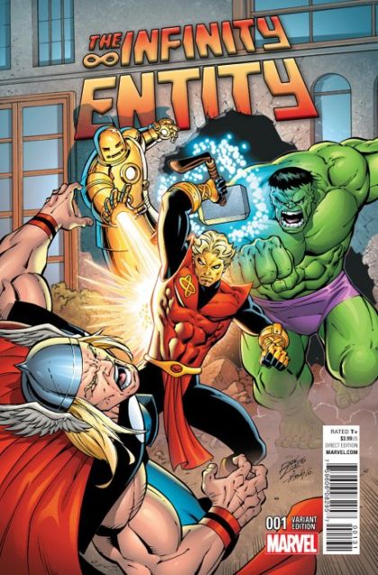 The Infinity Entity #1C Variant Ron Lim Cover