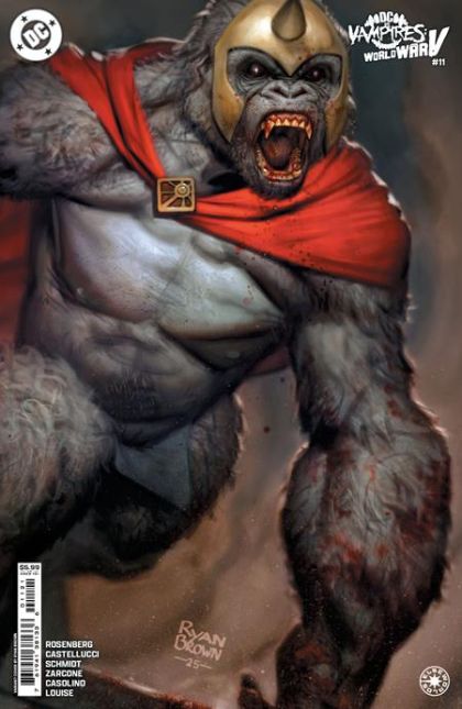 DC Vs. Vampires: World War V #11B Ryan Brown Variant