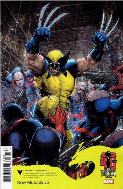 New Mutants, Vol. 4 #5B Variant Juan Jose Ryp Dark Phoenix Saga 40th Anniversary Cover