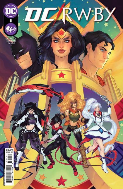 DC / RWBY #1A Regular Meghan Hetrick Cover