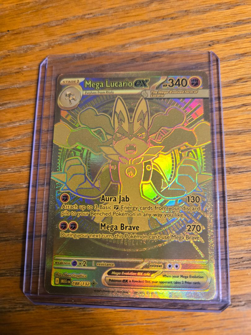 Mega Lucario EX English