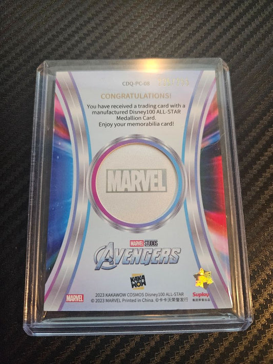 2023 Kakawow Cosmos Disney 100 Black Widow Medallion /255