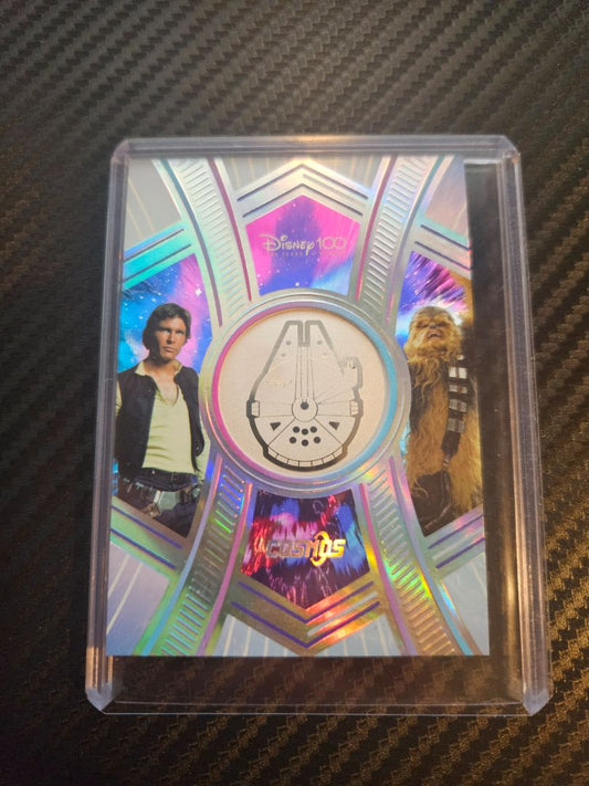 2023 Kakawow Cosmos Disney 100 Millennium Falcon Medallion /255