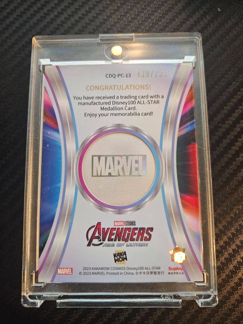 2023 Kakawow Cosmos Disney 100 Avengers Thor Medallion /255