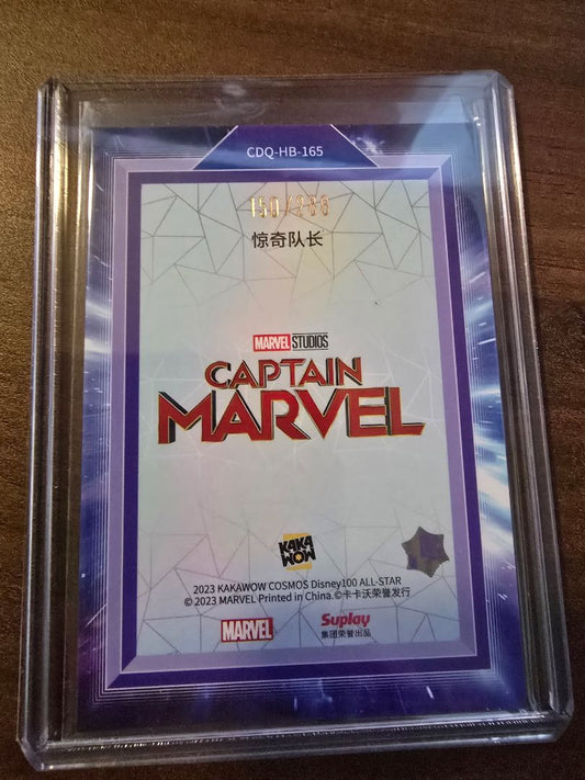 Captain Marvel Cosmos Disney Movie Poster Card 150/288